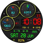 DIGI GIROLAN CTS30 Watch face