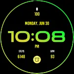 Mango Gradient Watch Face