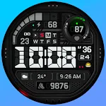 SH073 Watch Face, WearOS watch
