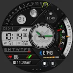 DB043 Hybrid Watch Face