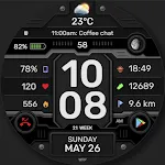 WFP 337 Digital watch face