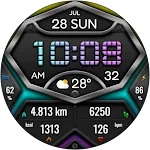 DIGI TRANSOMA WS17 Watch face