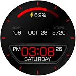 Key103 Digital Watch Face