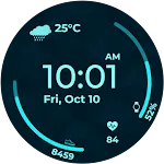 Crystal Facet Watch Face
