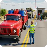 Border Police Game Simulator icon