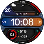 DIGI TRAMON URX52 Watch face