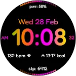 DIGI Mahara Sport Watch face