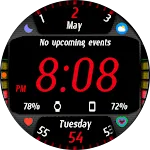 Carbon Watch Face Wear OS