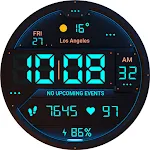 TVV Digital Watch Face