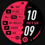 PRADO 39 Digital Watch Face