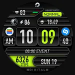 PRADO 05 Digital Watch Face