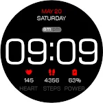 Key055 Digital Watch Face