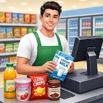 Supermarket Simulator Game 3d icon