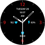 Key042 Analog Watch Face