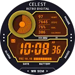 CELEST5536 Retro Digital Watch