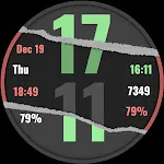 CC Torn 02 Watch Face