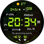 Chester Digilight watch face