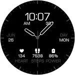 Key067 Analog Watch Face