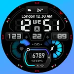 SH009 Watch Face, WearOS watch