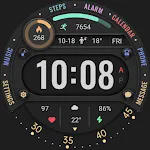 Colored Arc Text ZKin Watch