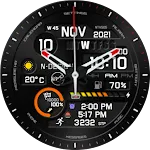 NTV508 - Hybrid W watch face