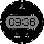 Key060 Digital Watch Face