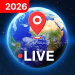 ライブアースマップ- WebCam、GPS、衛星ビュー icon