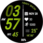 Sport Digital Edge WatchFace