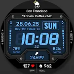 WFP 151 Old school watch face