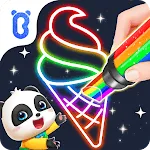 Baby Panda's Glow Doodle Game icon