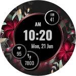 NXV85 Flora Bloom Watch Face
