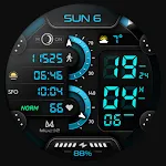 MD292 Digital watch face
