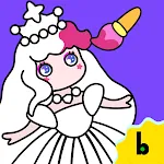 bekids Princess Coloring Book icon