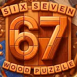 Six Seven 67 Wood Puzzle