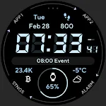 Marine Digital: Watch face