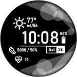 Modern Contrast Watch Face