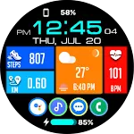 Tiles Window Watch Face NTV556