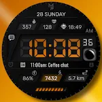 V1NYL - Digital watch face