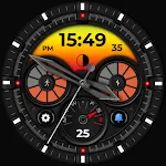Havana Hybrid Watch Face
