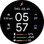 Pixel Minimal Pro Watch Face