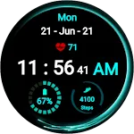 Racing Lines Watch Face