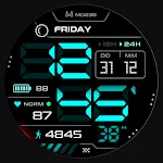 MD238 Digital watch face