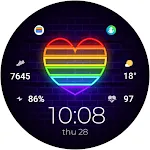 TVV Pride 4 Digital Watch Face