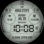 Digital Watch Face 055