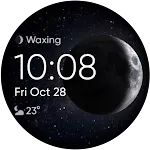 Luna Moon Watch Face