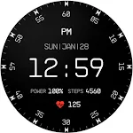 MW12 Minimal Digital Watch