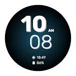 WES8 - Big Numbers Watch Face