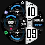 PRADO X75 Digital Watch Face