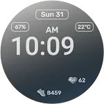 Silent Caption Watch Face