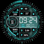 Blue Frosted Glass ZKin Watch